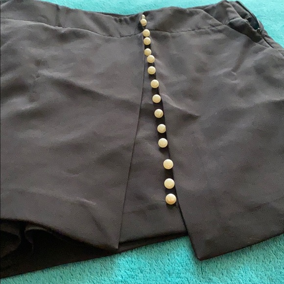 Black Zara SKORT - Picture 2 of 3